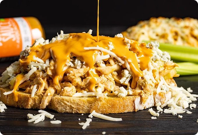 Buffalo Chicken Melt