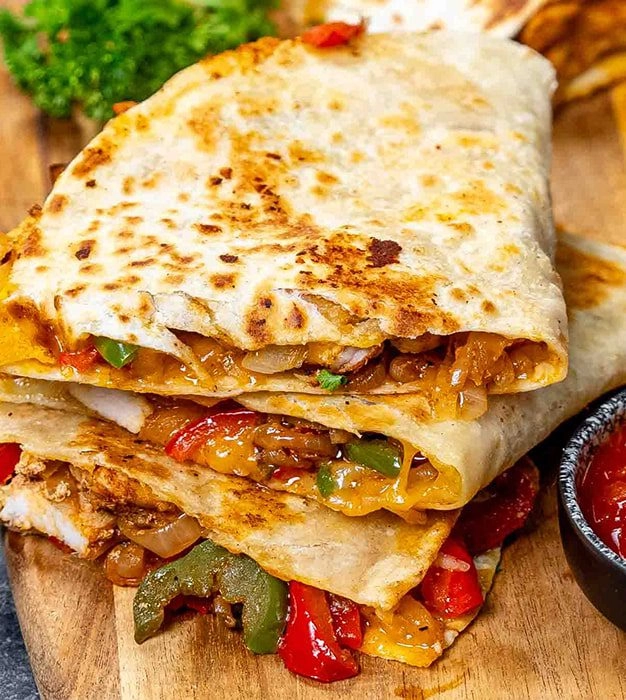 mezcal chicken fajitas